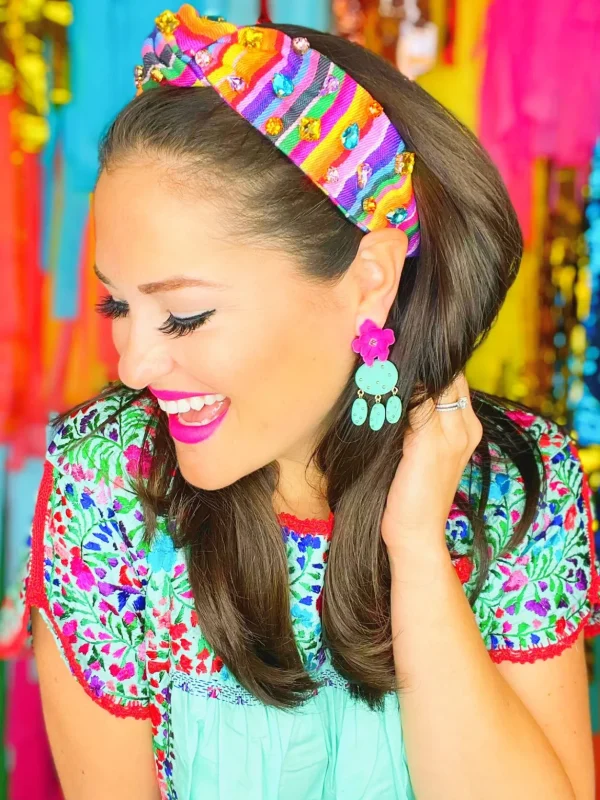 Cactus Flower Earrings-Brianna Cannon Online