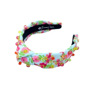 Child Size Bright Daisy Headband with Crystals & Stones-Brianna Cannon New