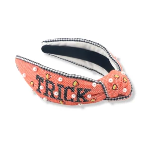 Child Size Cross-Stitch Trick or Treat Headband-Brianna Cannon New