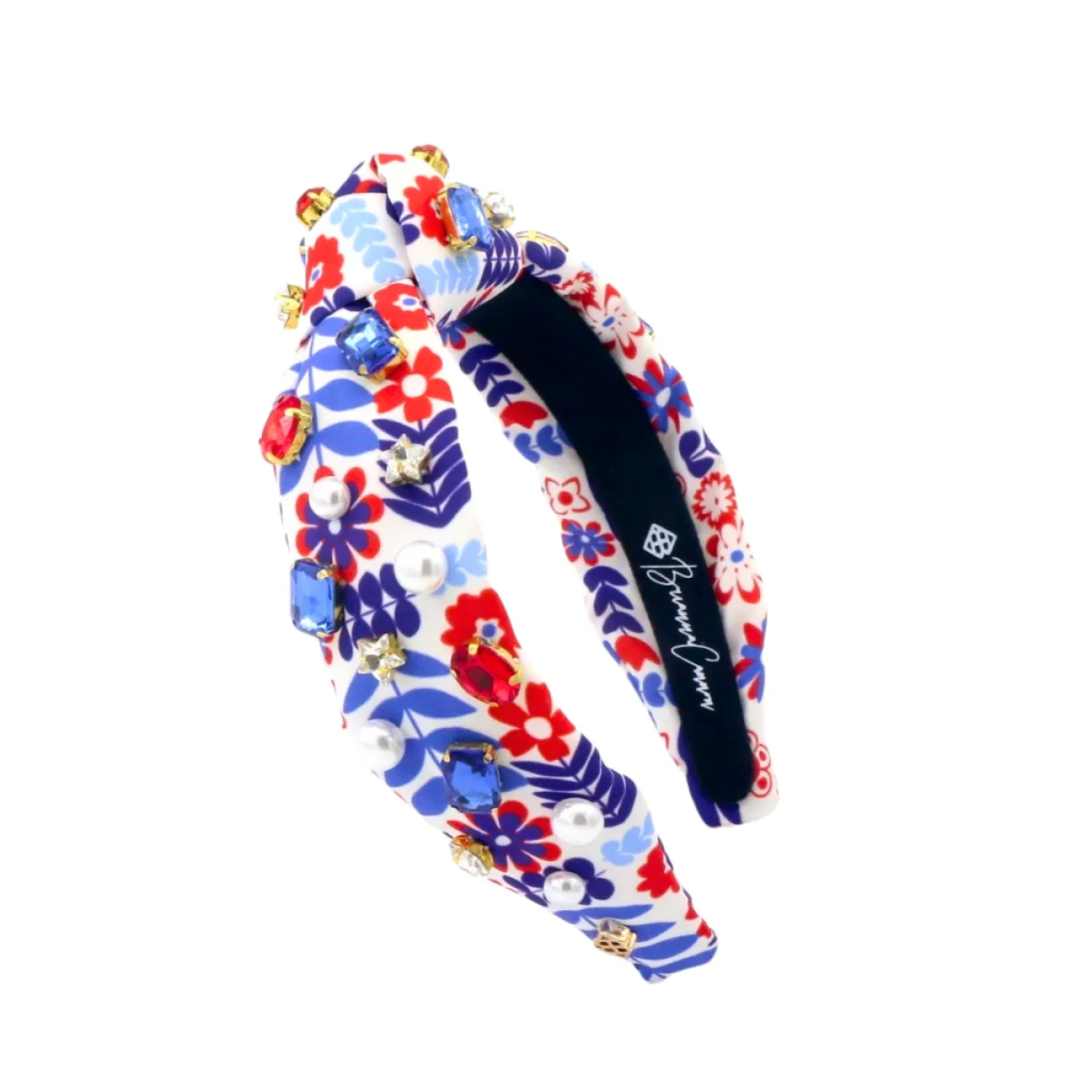 child_size_floral_america_0.webp Child Size Floral Americana Headband With Crystals & Pearls-Brianna Cannon Discount