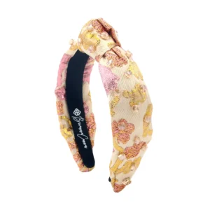 Child Size Metallic Fall Leaves Headband-Brianna Cannon Sale