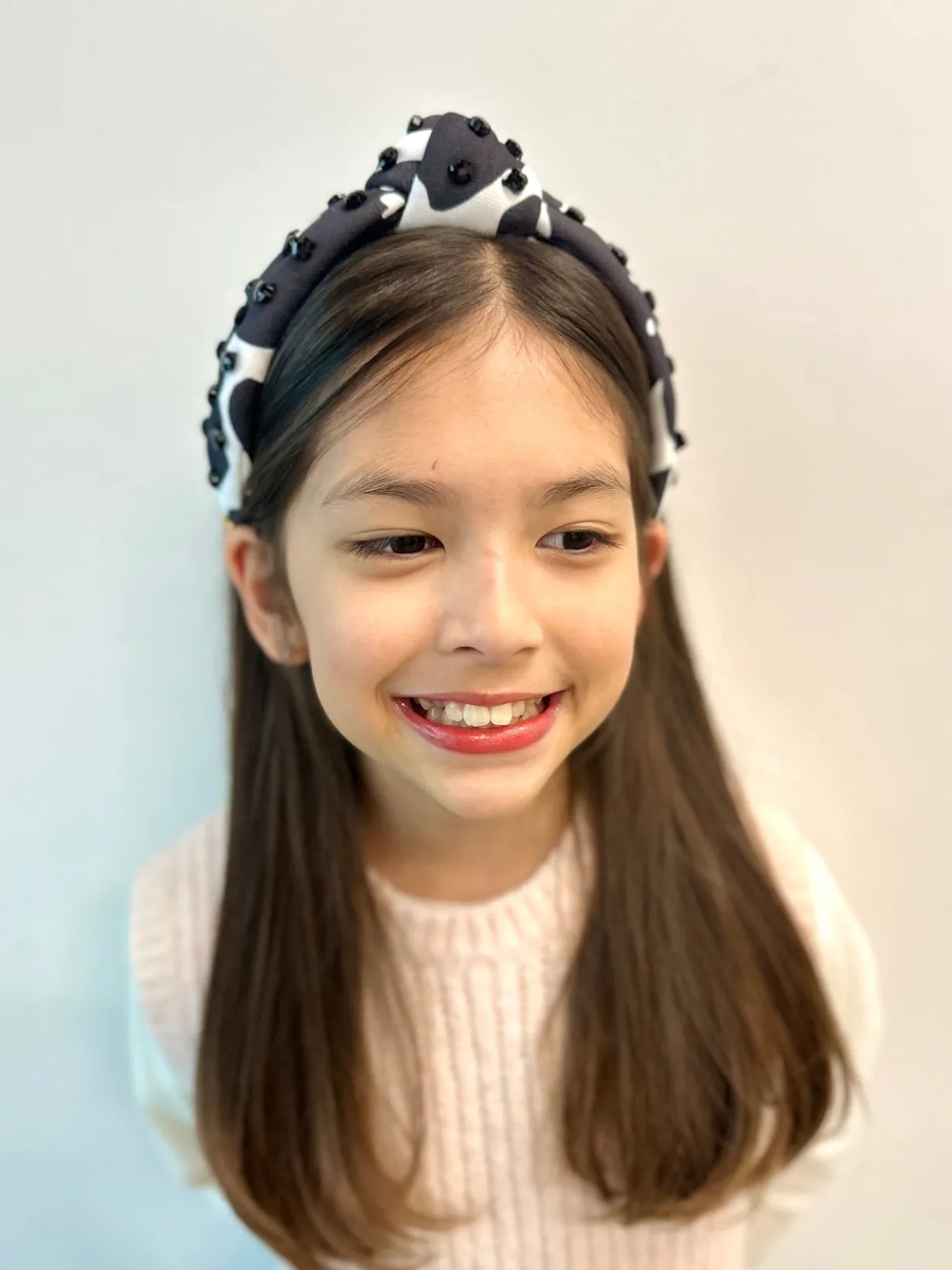 child_size_monochrome_bla_1.webp Child Size Monochrome Black Floral Headband with Black Beads-Brianna Cannon Outlet