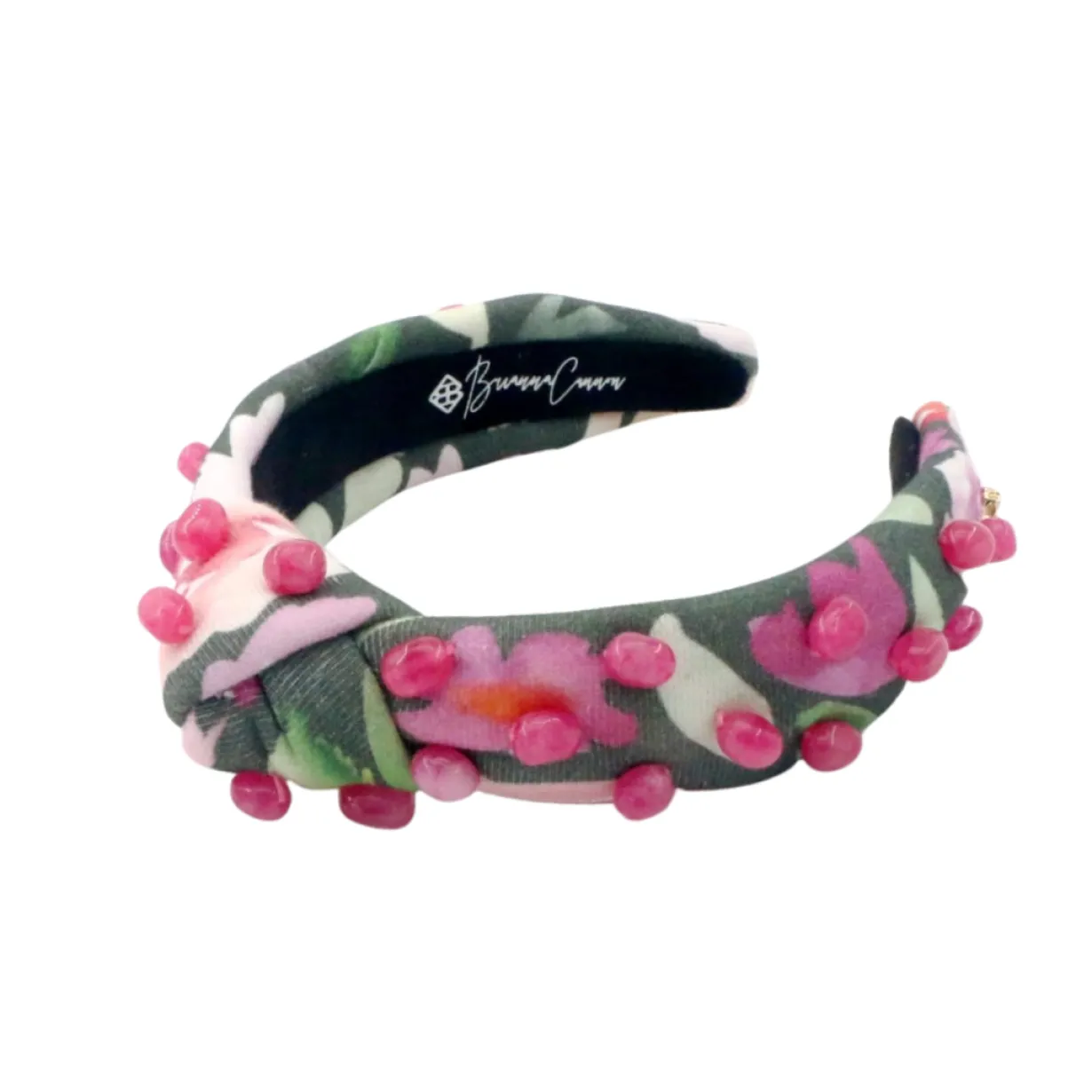 child_size_mossy_floral_h_2.webp Child Size Mossy Floral Headband with Pink Beads-Brianna Cannon Online