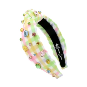 Child Size Multicolor Gingham Headband-Brianna Cannon Online