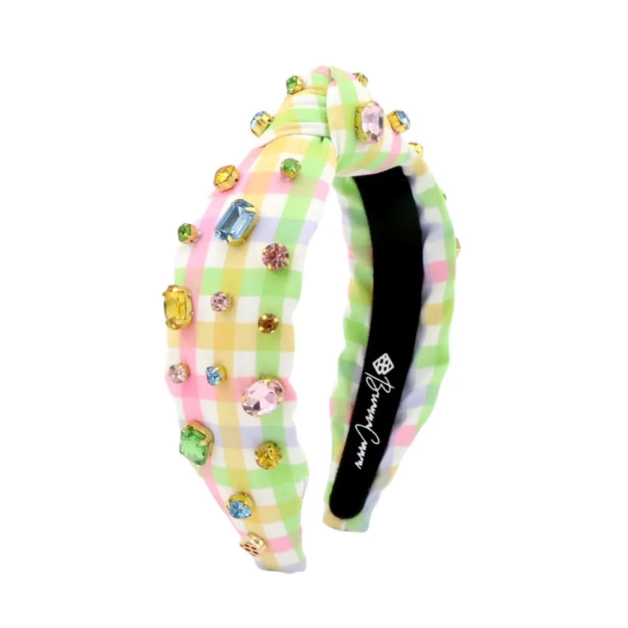 Child Size Multicolor Gingham Headband-Brianna Cannon Online
