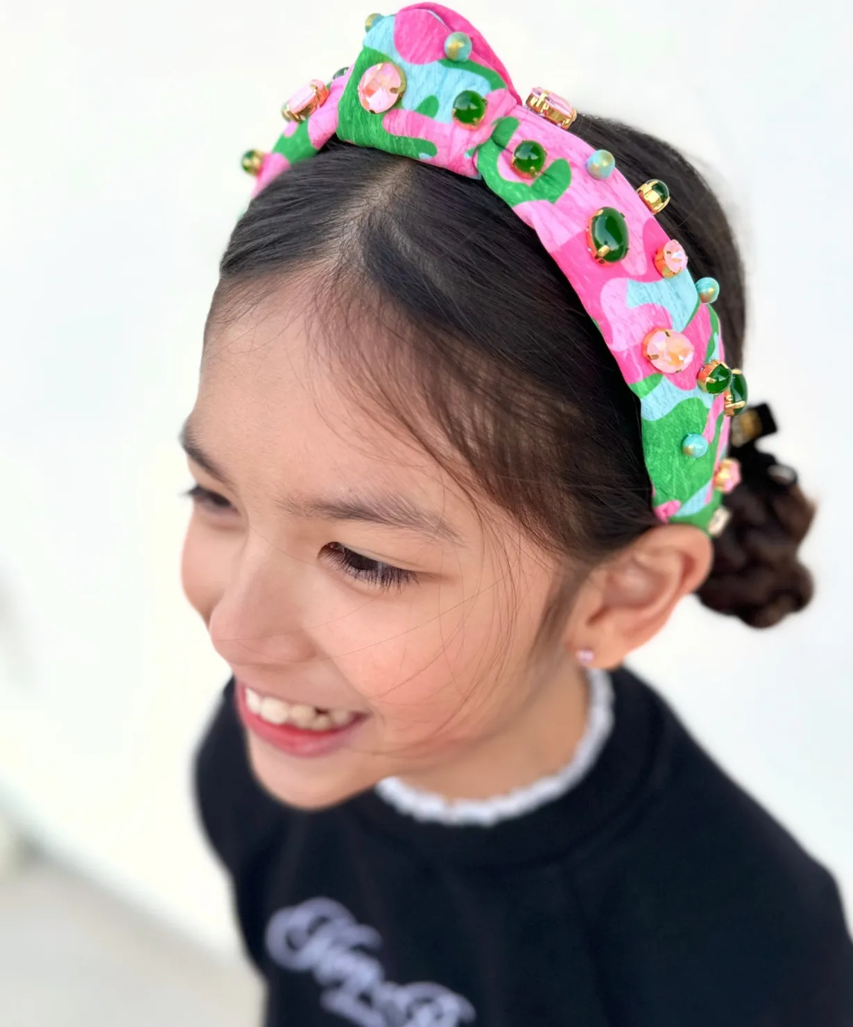 child_size_pretty_country_1.webp Child Size Pretty Country Pink, Green & Blue Headband-Brianna Cannon Outlet