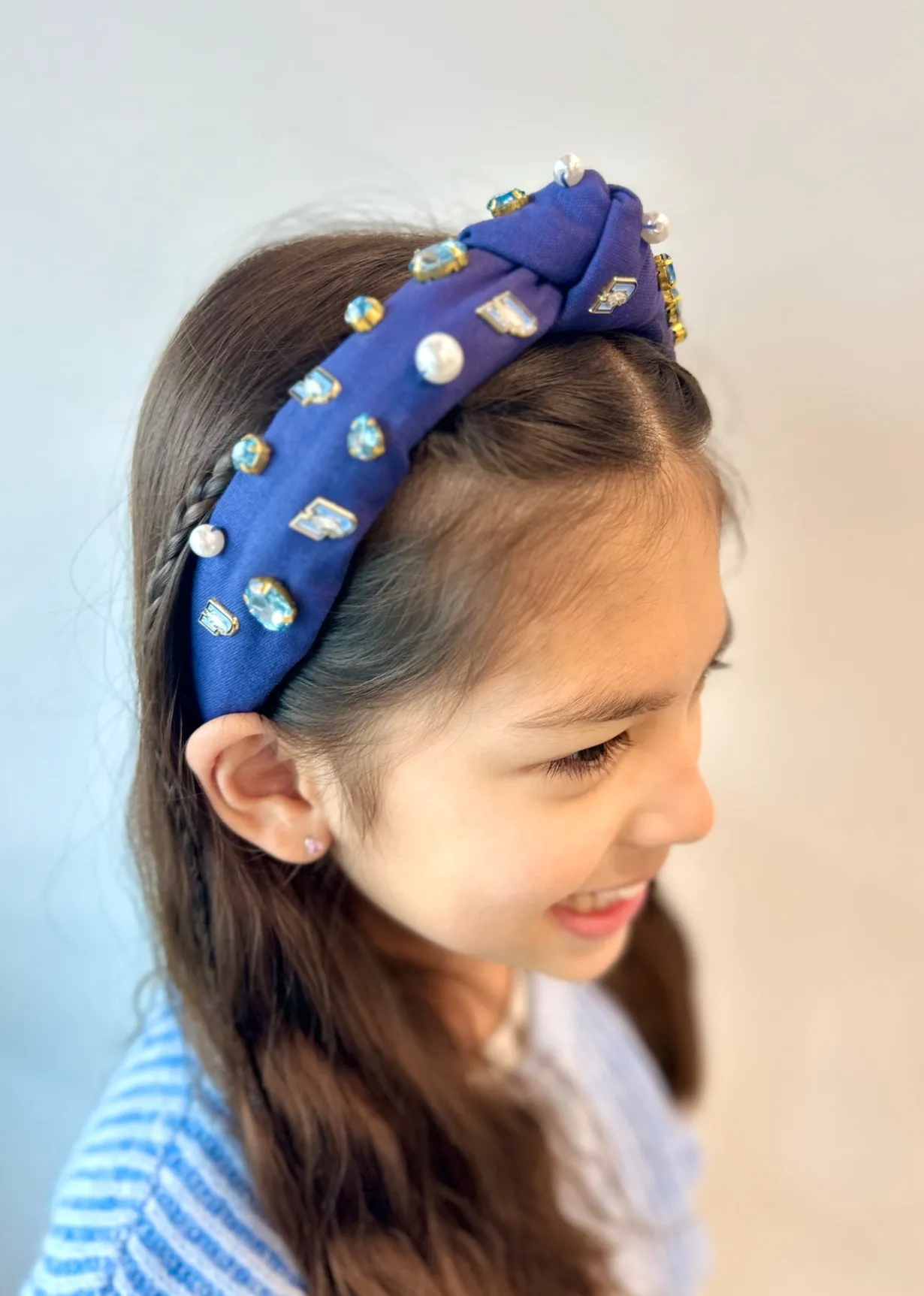 child_size_prince_of_peac_1-1.webp Child Size Prince of Peace Logo Headband With Pearls and Crystals-Brianna Cannon Sale