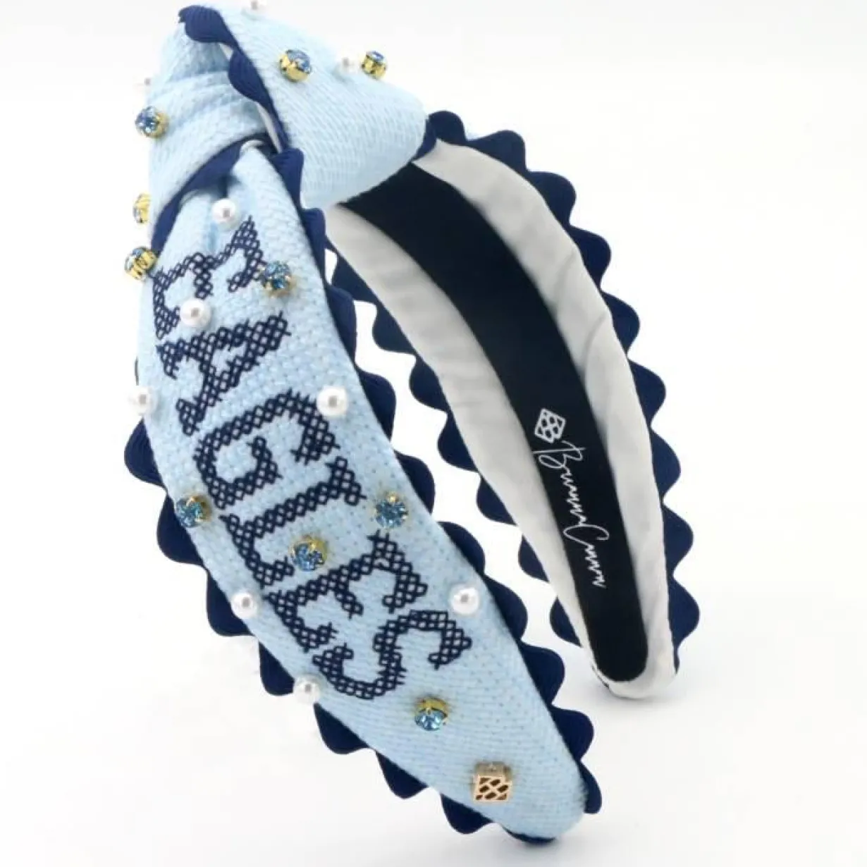 child_size_prince_of_peac_3.webp Child Size Prince of Peace Cross-stitch Headband With Pearls and Crystals-Brianna Cannon Best