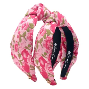 Child Size Rose Garden Brocade Headband-Brianna Cannon Fashion