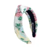 Child Size Spring Floral Brocade Headband-Brianna Cannon New