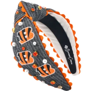 Cincinnati Bengals Adult Cross Stitch Headband-Brianna Cannon Sale