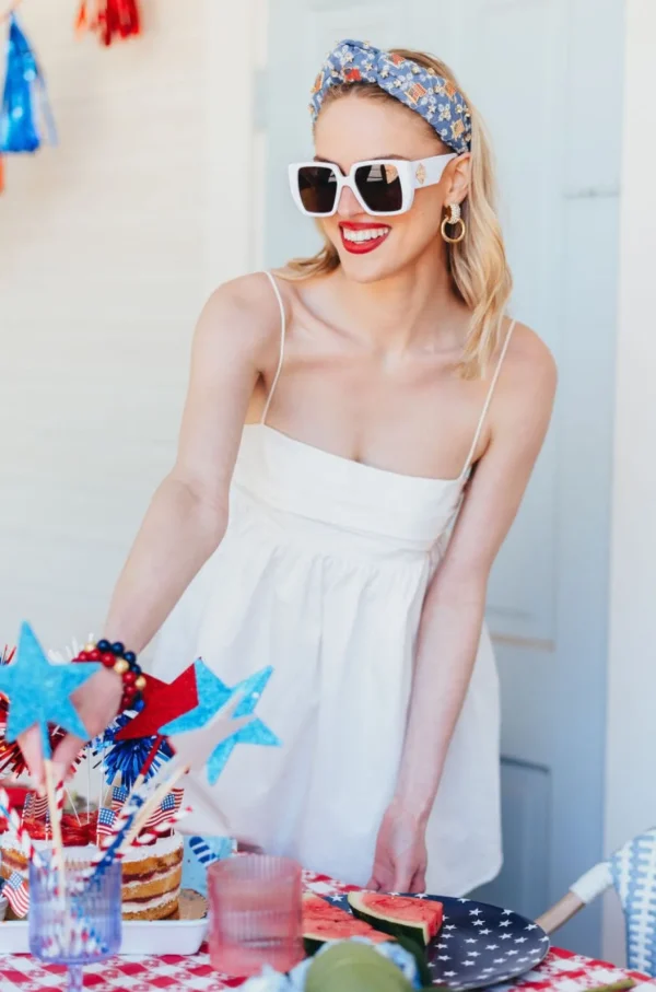 Clear Crystal & Gold Knocker Earrings-Brianna Cannon Outlet