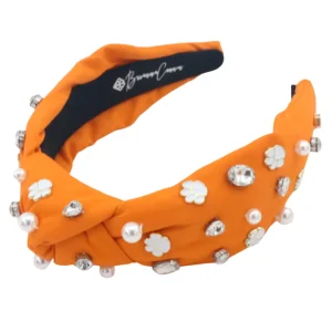 Clemson Orange Logo Headband-Brianna Cannon Online
