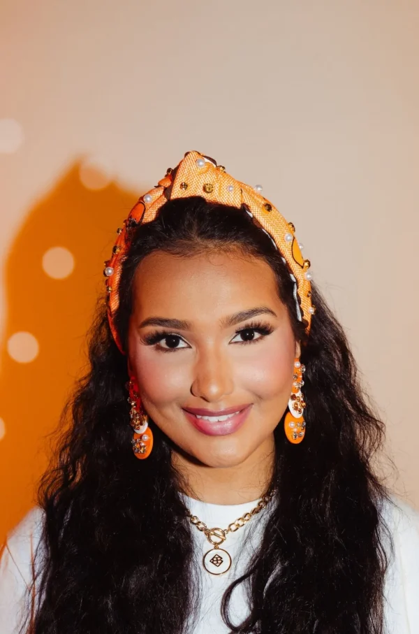 Cleveland Browns Adult Cross Stitch Headband-Brianna Cannon Online