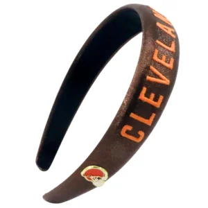 Cleveland Browns Thin Embroidered Headband-Brianna Cannon Online