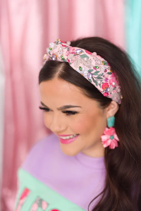 Cold Weather Cuties Floral Headband-Brianna Cannon Clearance