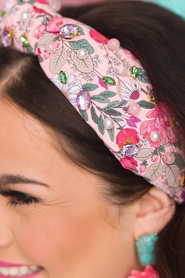 Cold Weather Cuties Floral Headband-Brianna Cannon Clearance