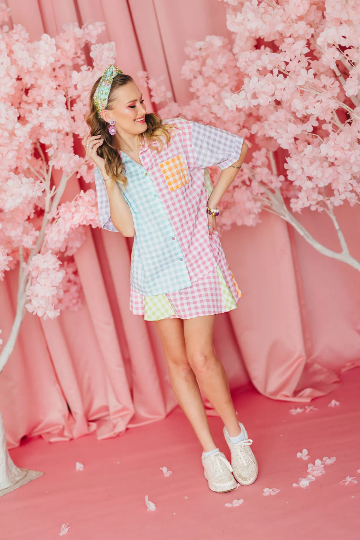 color_block_gingham_butto_14.webp Color Block Gingham Button-Down Shirt-Brianna Cannon Outlet