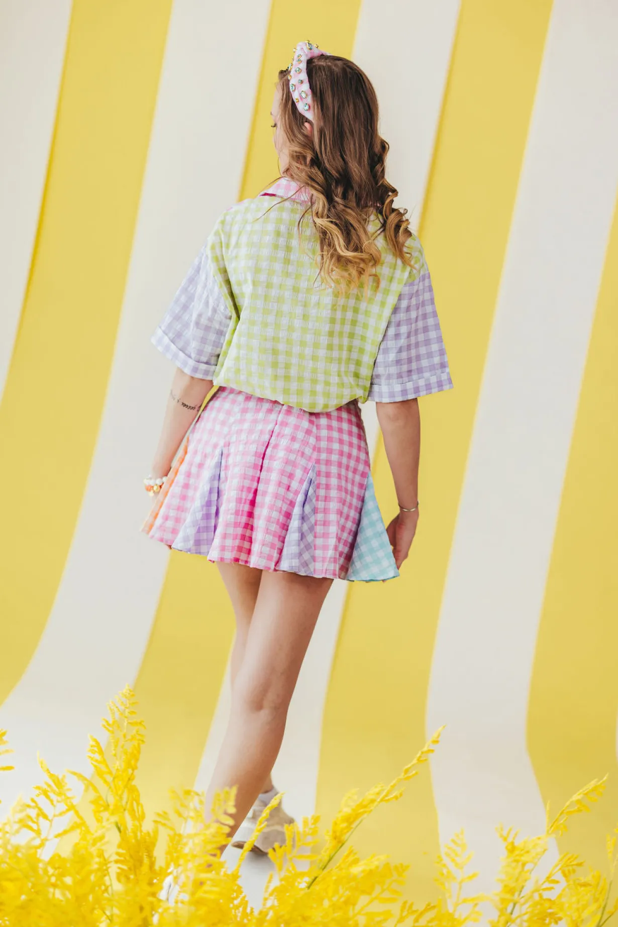 color_block_gingham_butto_9.webp Color Block Gingham Button-Down Shirt-Brianna Cannon Outlet