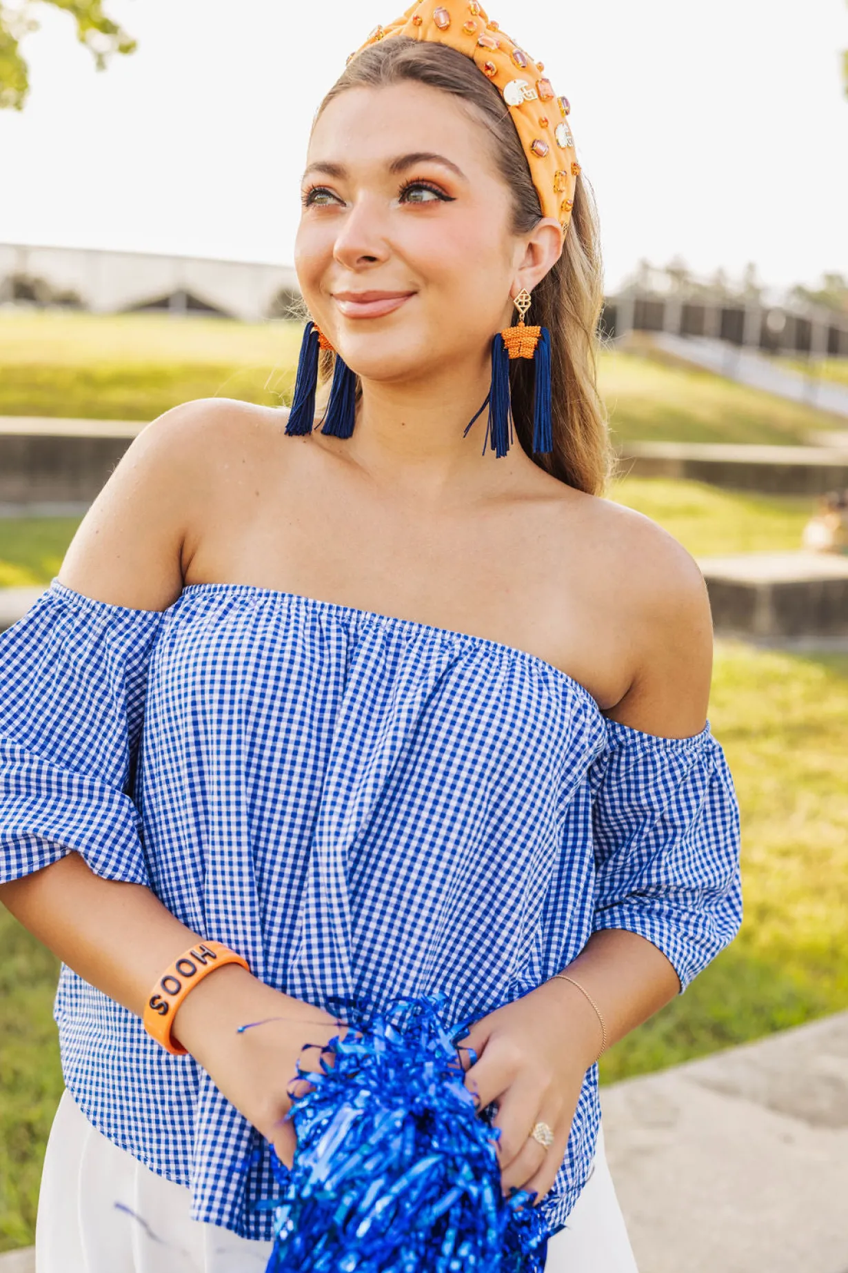 color_block_tassel_earrin_2-5.webp Color Block Tassel Earrings - Navy and Orange-Brianna Cannon Clearance