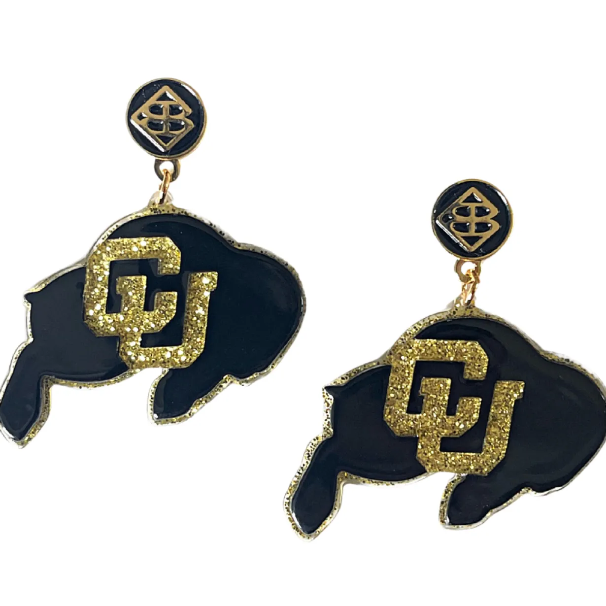 colorado_buffaloes_logo_e_0.webp Colorado Buffaloes Logo Earring-Brianna Cannon New