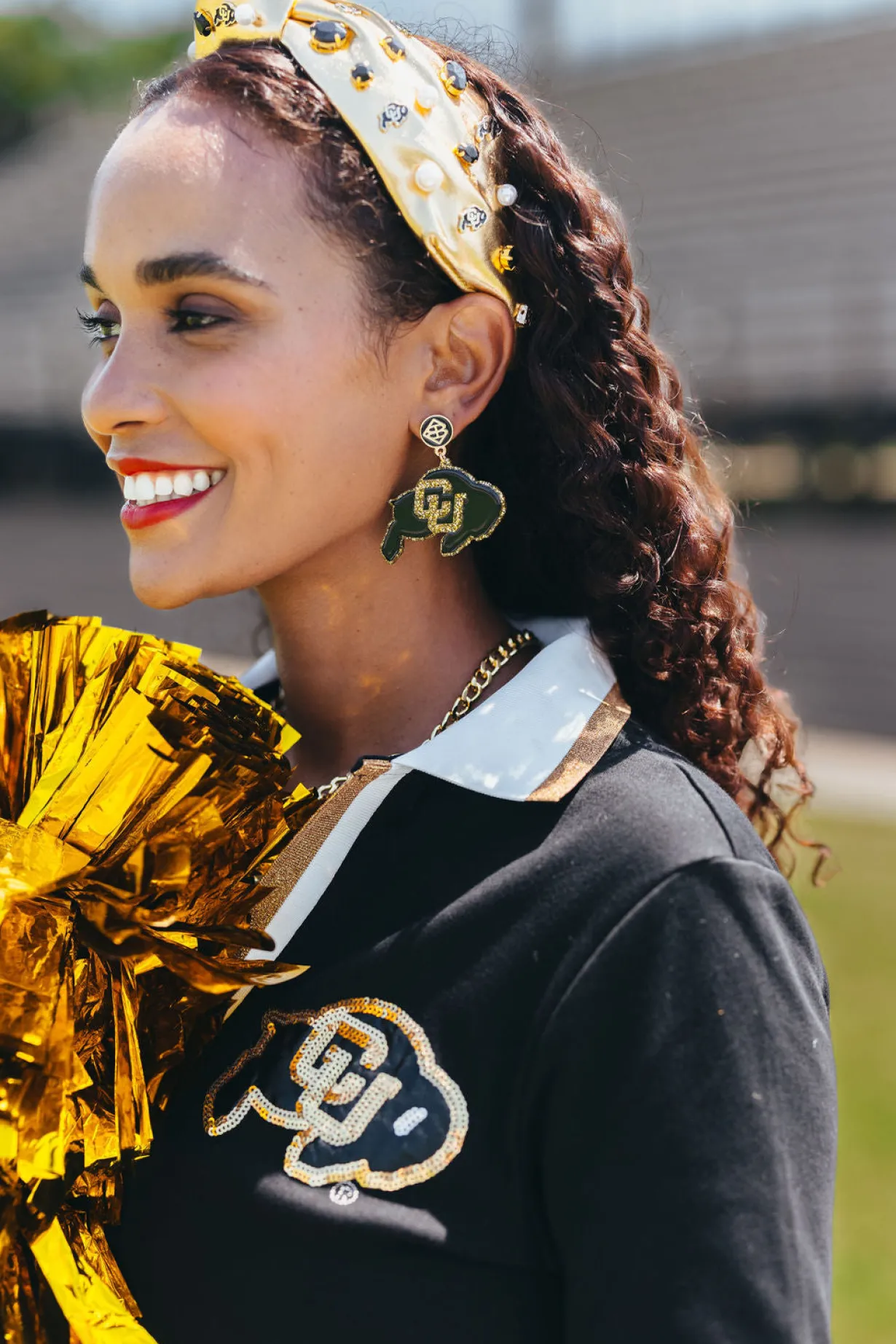 colorado_buffaloes_logo_e_1.webp Colorado Buffaloes Logo Earring-Brianna Cannon New