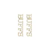 Colorado BUFFS Pavé Rhinestone Stud Earrings-Brianna Cannon Fashion