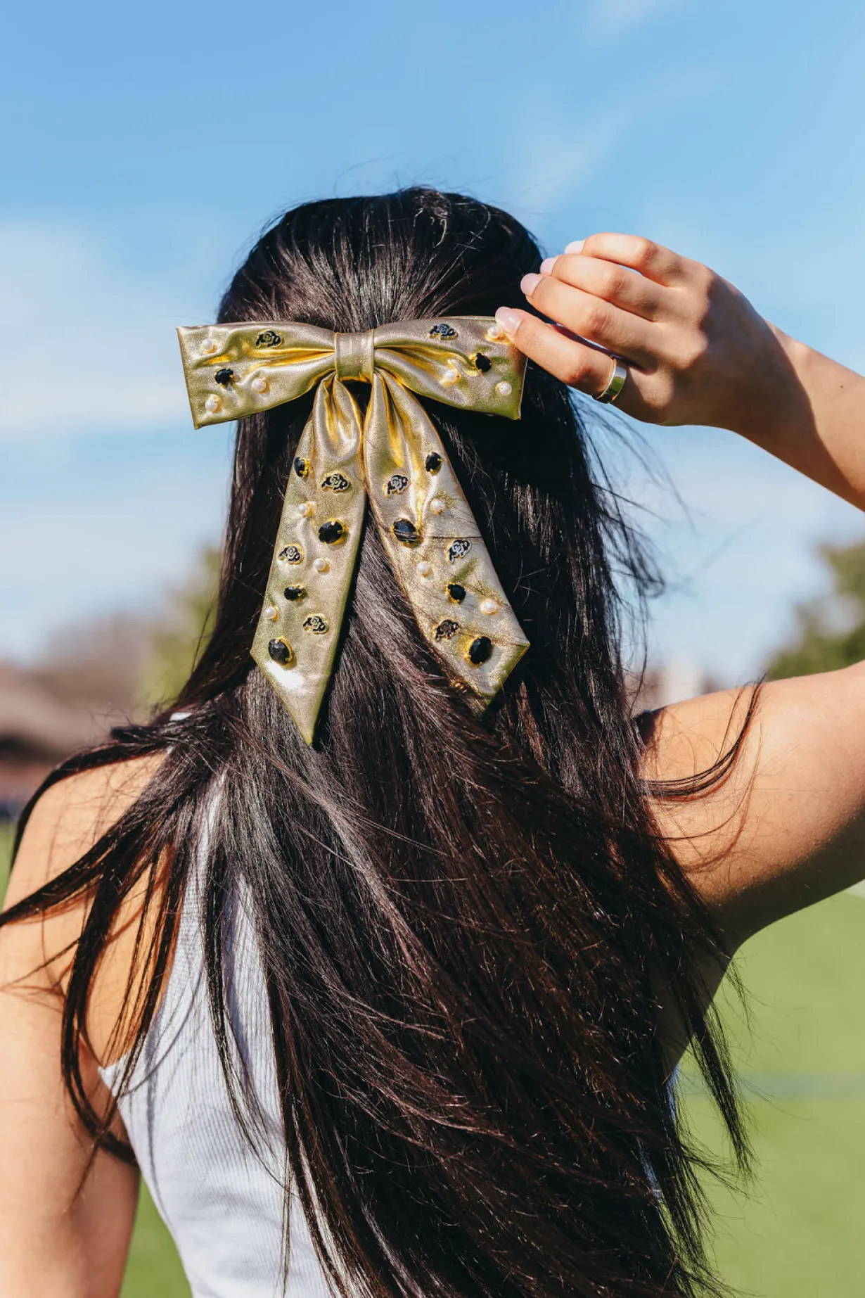 colorado_gold_bow_barrett_1.webp Colorado Gold Bow Barrette-Brianna Cannon New
