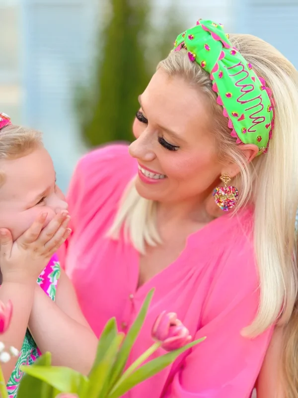 Confetti MAMA Heart Earrings-Brianna Cannon Discount
