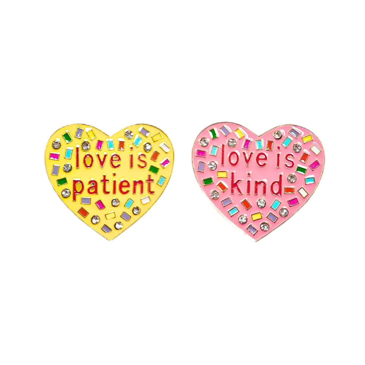 corinthians_candy_heart__0.webp 1 Corinthians Candy Heart Studs-Brianna Cannon Discount