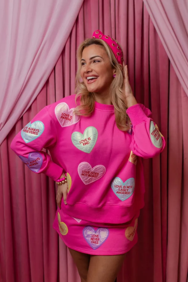 1 Corinthians Candy Hearts Skirt/Skort-Brianna Cannon Best