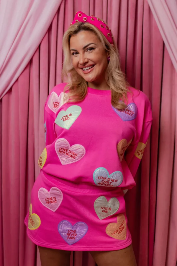 1 Corinthians Candy Hearts Skirt/Skort-Brianna Cannon Best