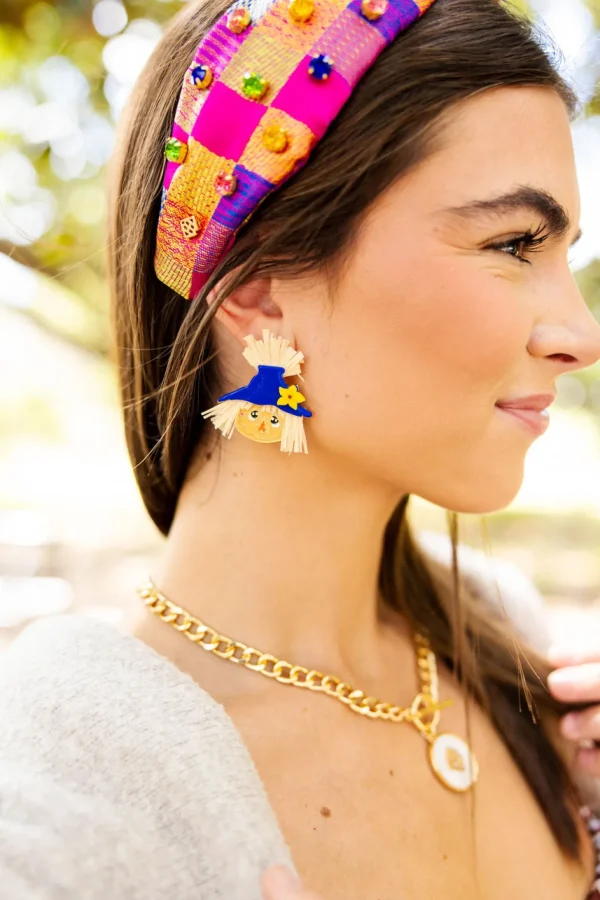 Cute Scarecrow Earrings-Brianna Cannon Sale