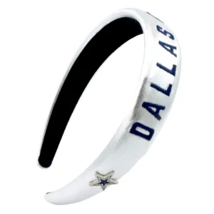 Dallas Cowboys Thin Embroidered Headband-Brianna Cannon Sale