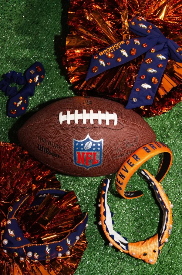 Denver Broncos Adult Cross Stitch Headband-Brianna Cannon Discount