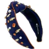Denver Broncos Navy Logo Headband-Brianna Cannon Online