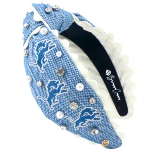 Detroit Lions Adult Cross Stitch Headband-Brianna Cannon Online