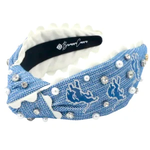 Detroit Lions Adult Cross Stitch Headband-Brianna Cannon Online