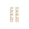 EAGLES Pavé Rhinestone Stud Earrings-Brianna Cannon New
