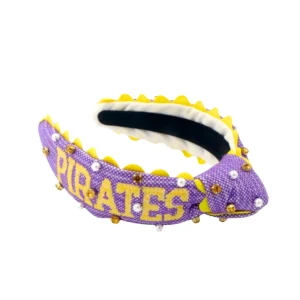 East Carolina Child PIRATES Cross Stitch Headband-Brianna Cannon Sale