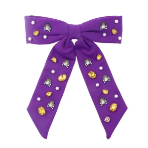 East Carolina Purple Bow Barrette-Brianna Cannon Sale
