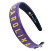 East Carolina Purple Thin Embroidered Headband-Brianna Cannon Fashion