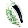 Embroidered Hosanna Palm Leaves Headband-Brianna Cannon Outlet