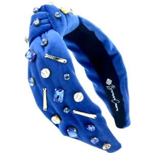 Fan Gear Baseball Headband in Blue-Brianna Cannon Sale