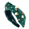 Fan Gear Football Headband in Green-Brianna Cannon Discount