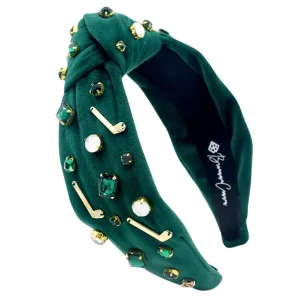 Fan Gear Golf Headband in Masters Green-Brianna Cannon Best