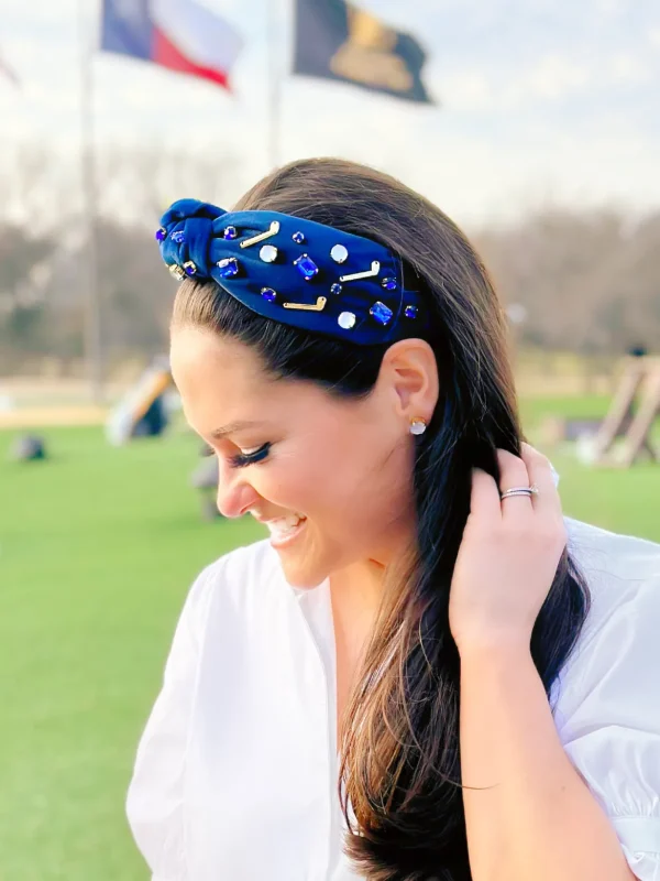 Fan Gear Golf Headband in PGA Blue-Brianna Cannon Online