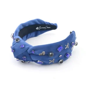 Fan Gear Hockey Headband in Blue-Brianna Cannon Sale