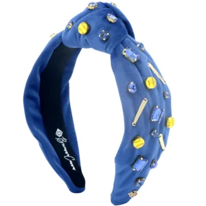 Fan Gear Softball Headband in Blue-Brianna Cannon Fashion