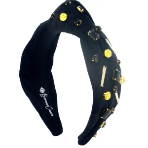 Fan Gear Softball Headband in Black-Brianna Cannon Hot